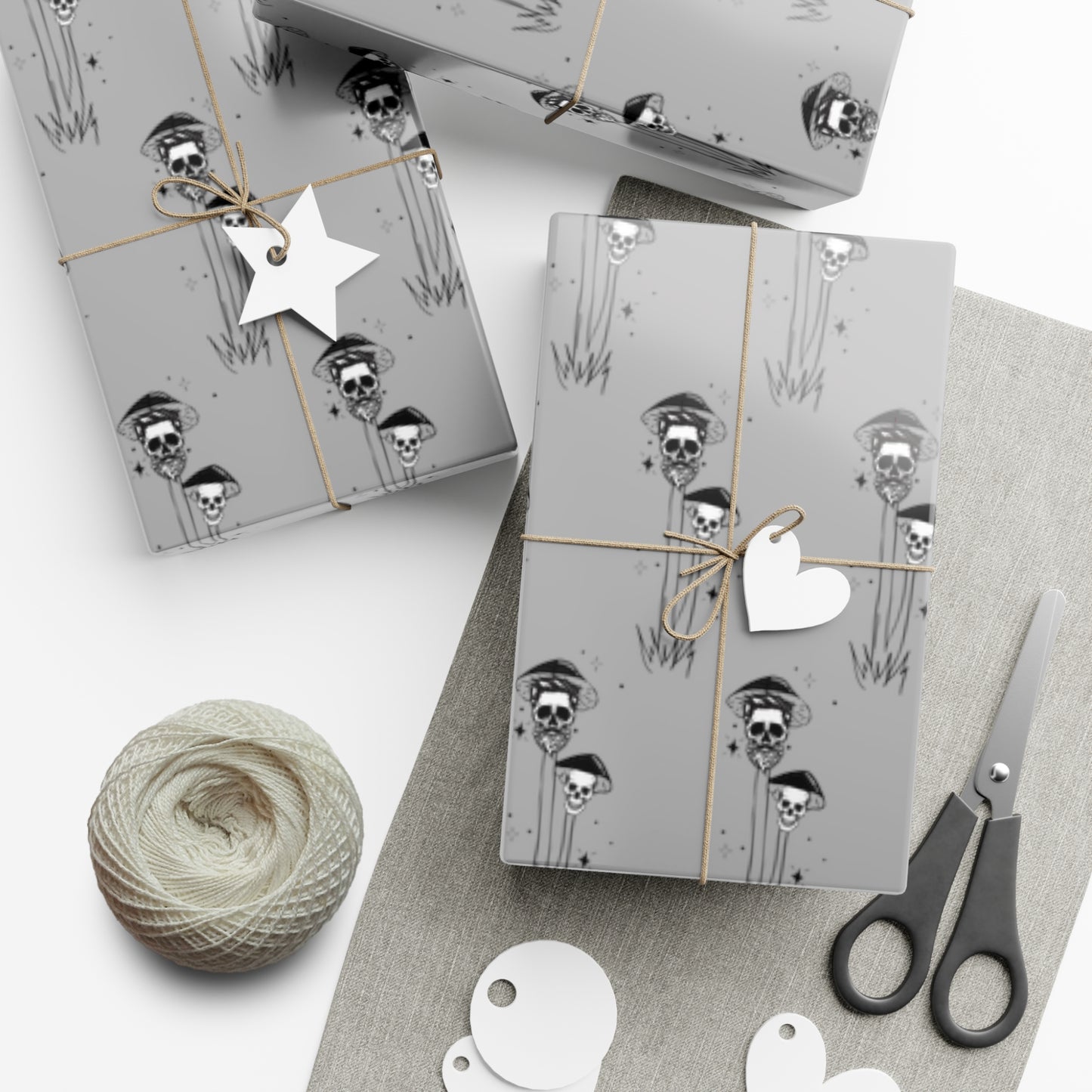 Spooky mushroom Gift Wrap Papers
