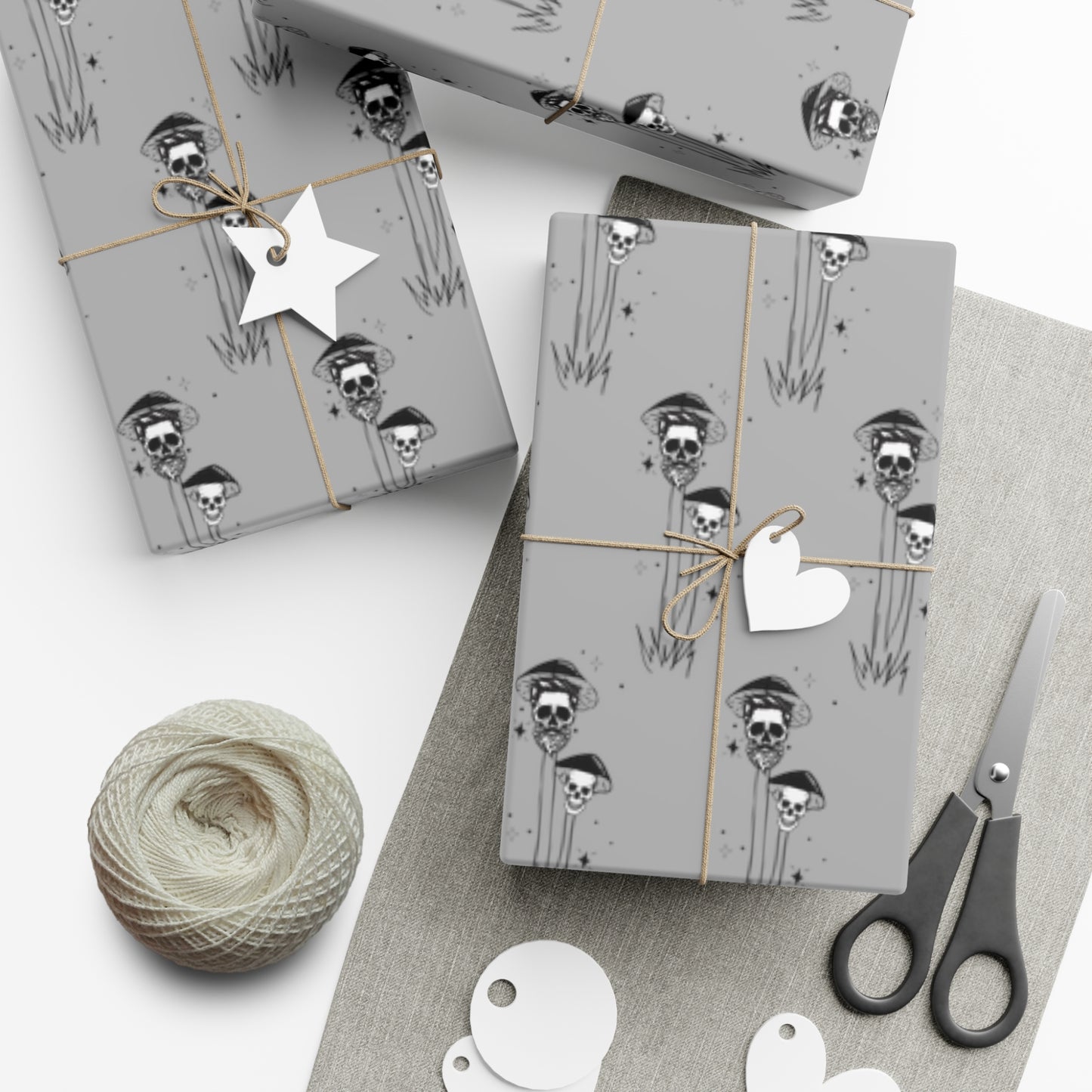 Spooky mushroom Gift Wrap Papers