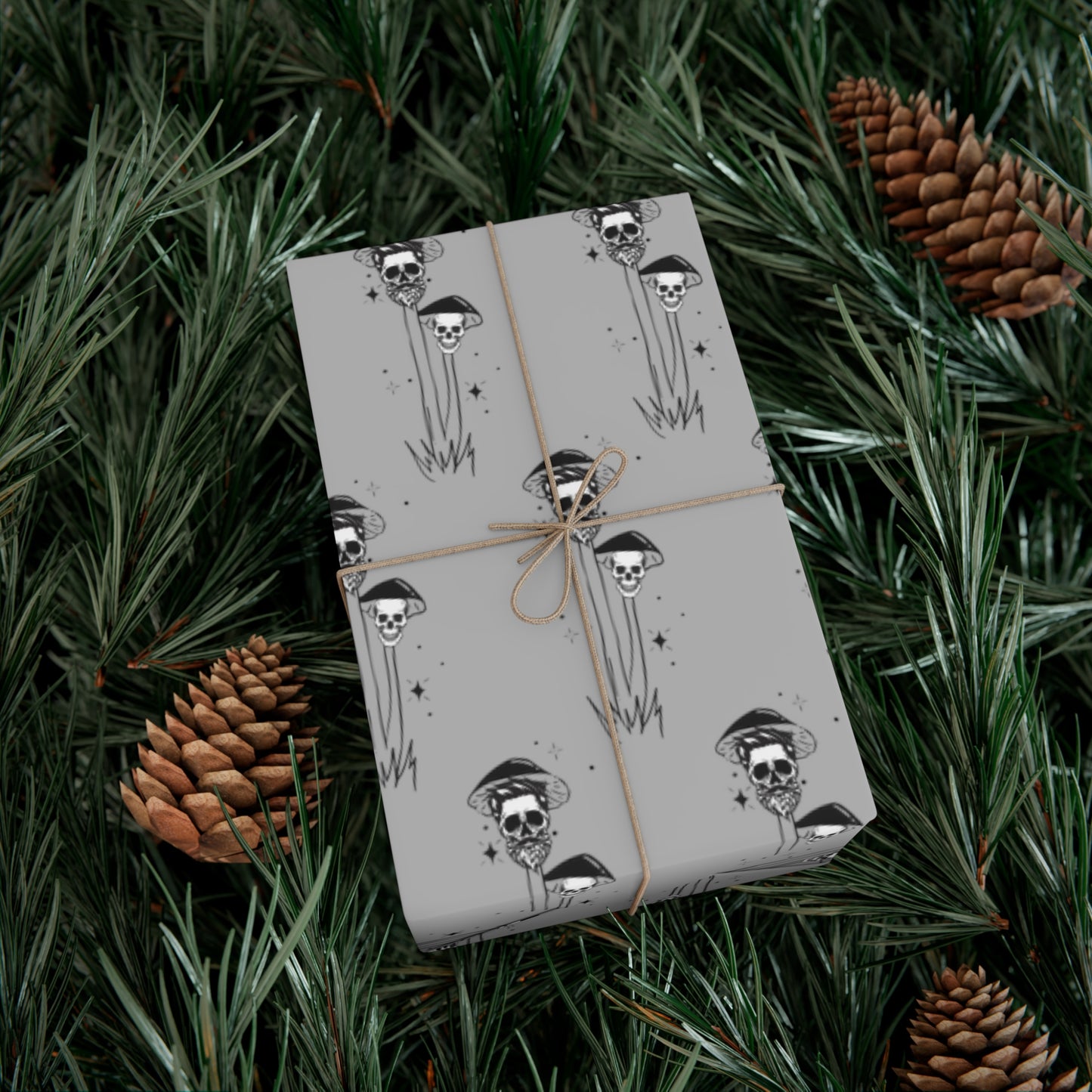 Spooky mushroom Gift Wrap Papers