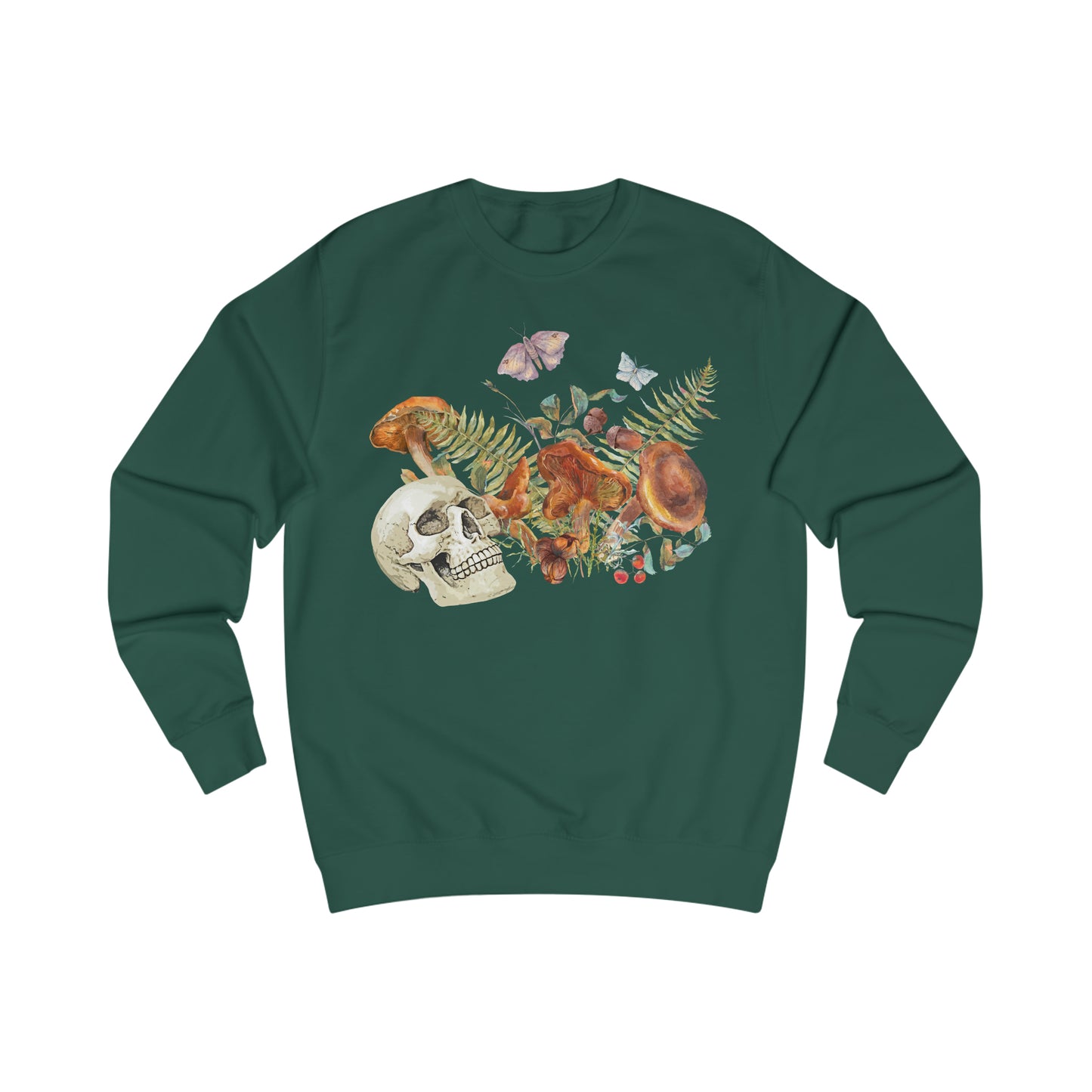 Skull in the garden - Men's Sweatshirt