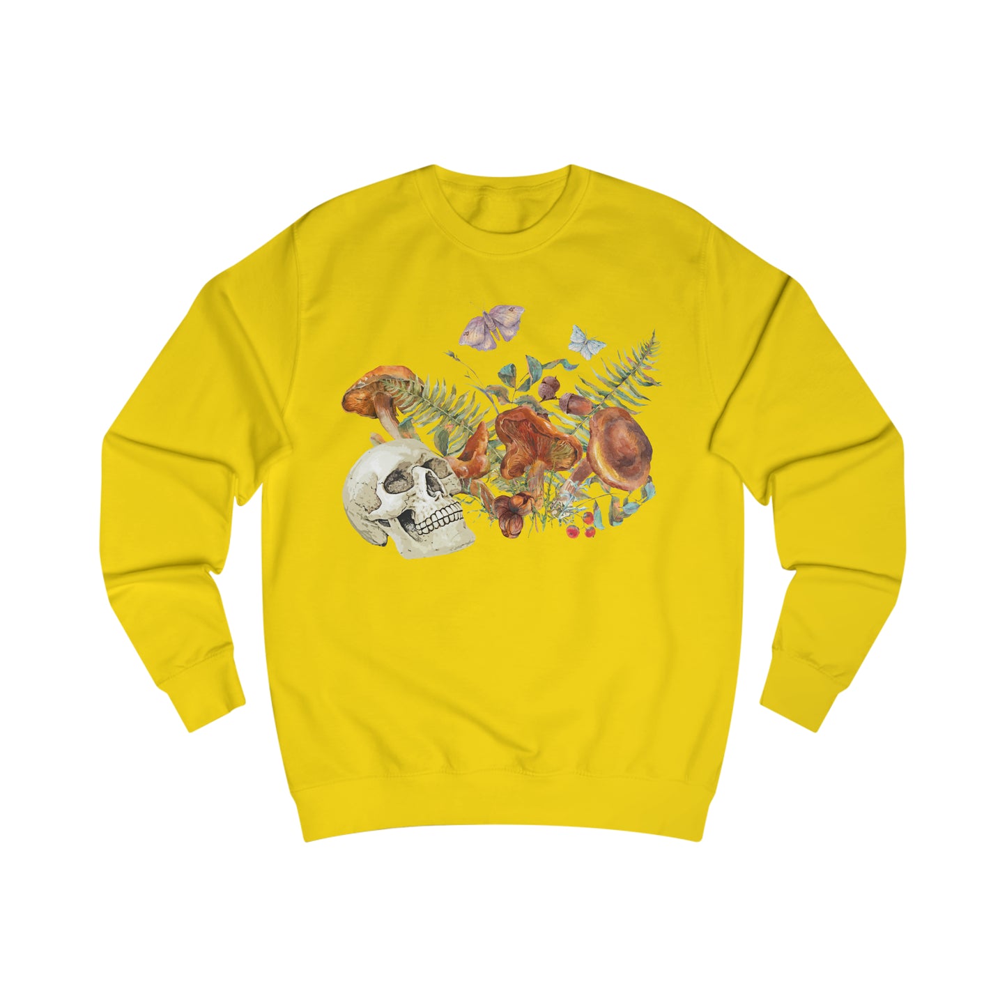Skull in the garden - Men's Sweatshirt