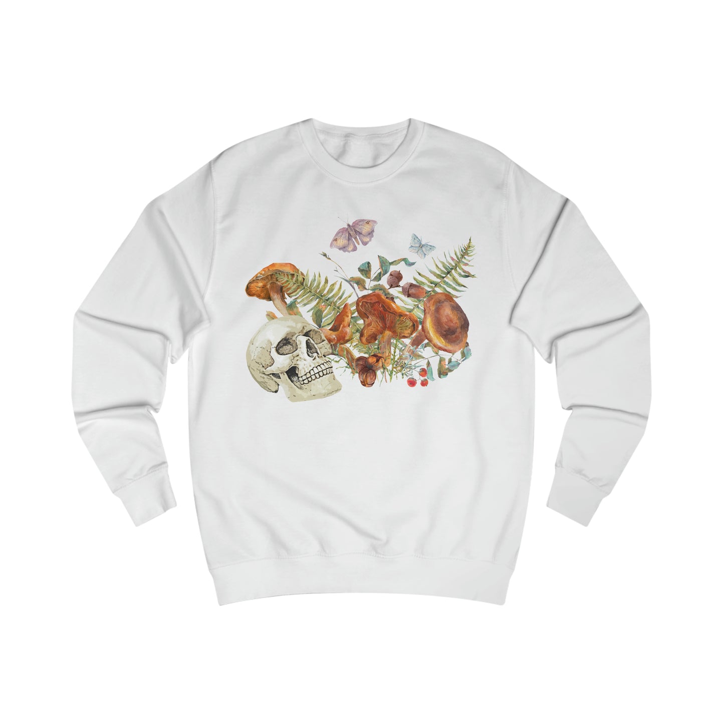 Skull in the garden - Men's Sweatshirt