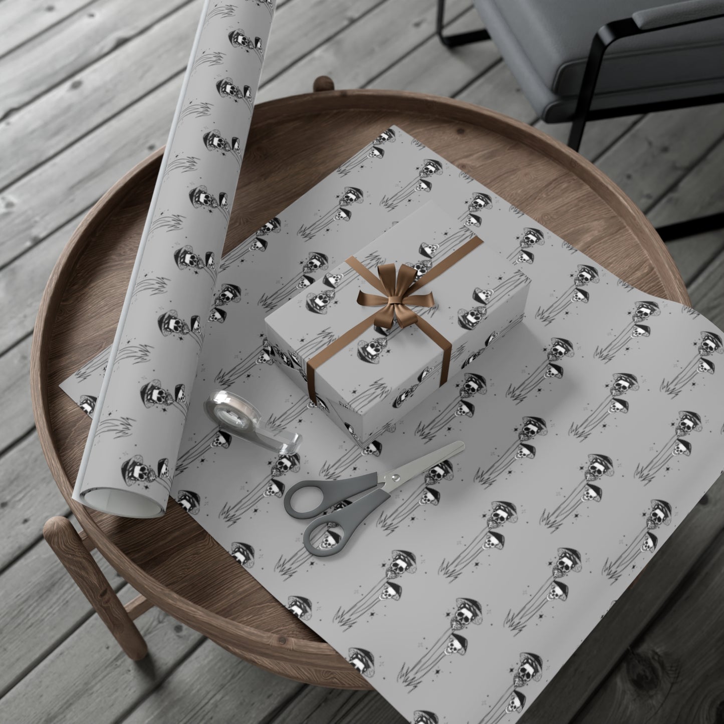 Spooky mushroom Gift Wrap Papers