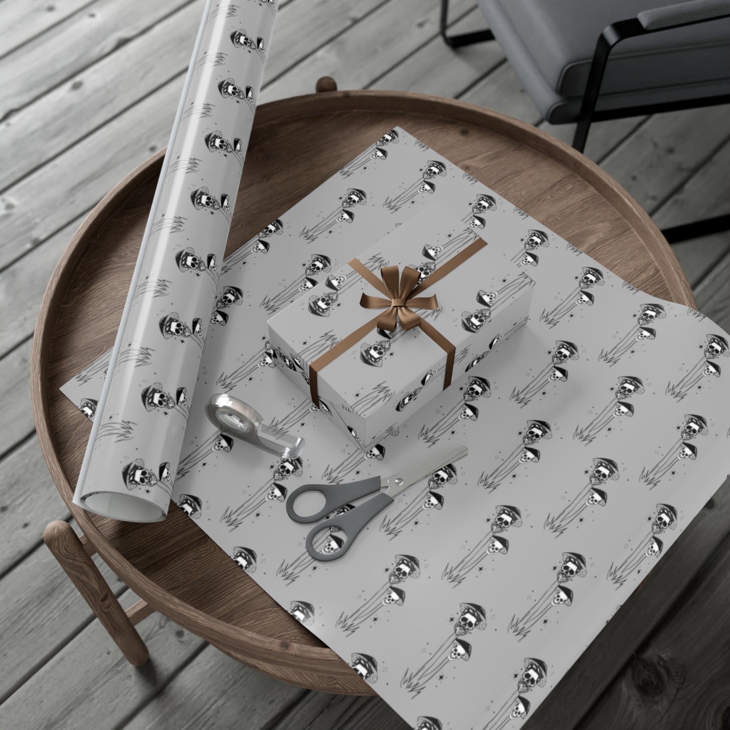 Spooky mushroom Gift Wrap Papers