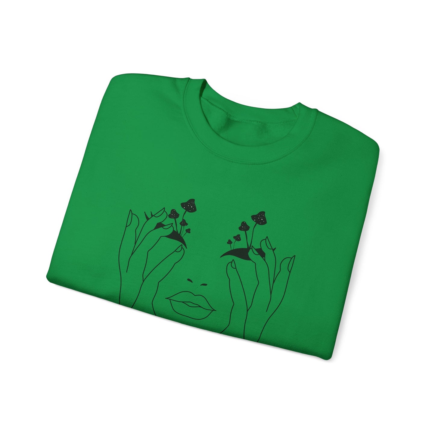 Mushroom obsession- Unisex Heavy Blend™ Crewneck Sweatshirt