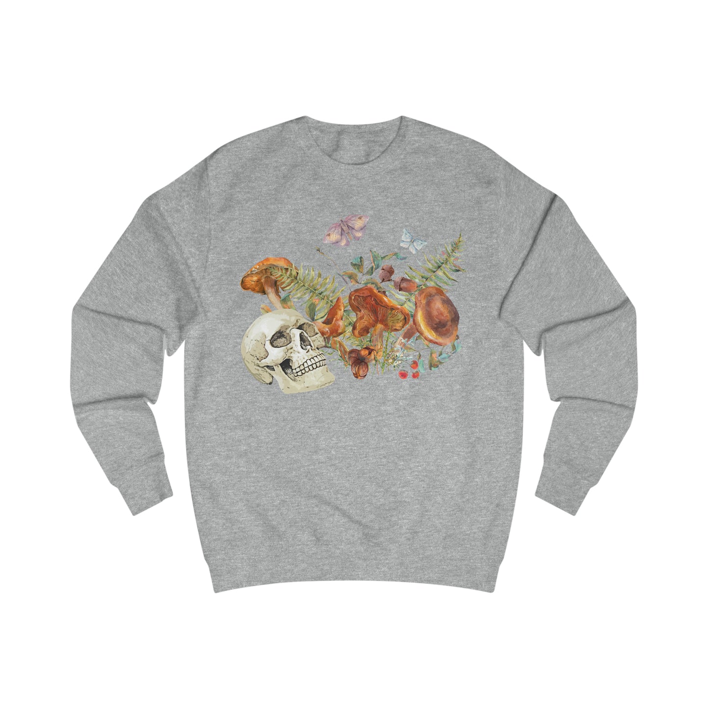 Skull in the garden - Men's Sweatshirt