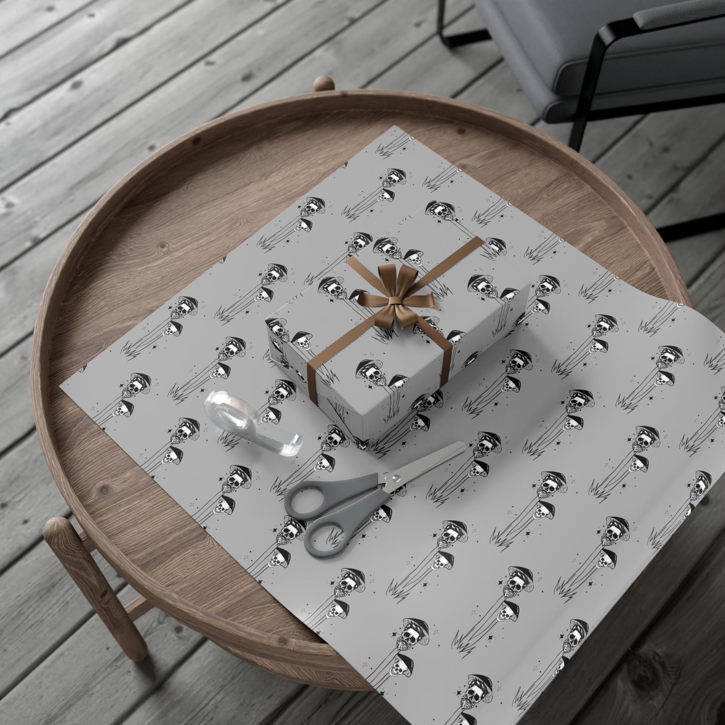 Spooky mushroom Gift Wrap Papers