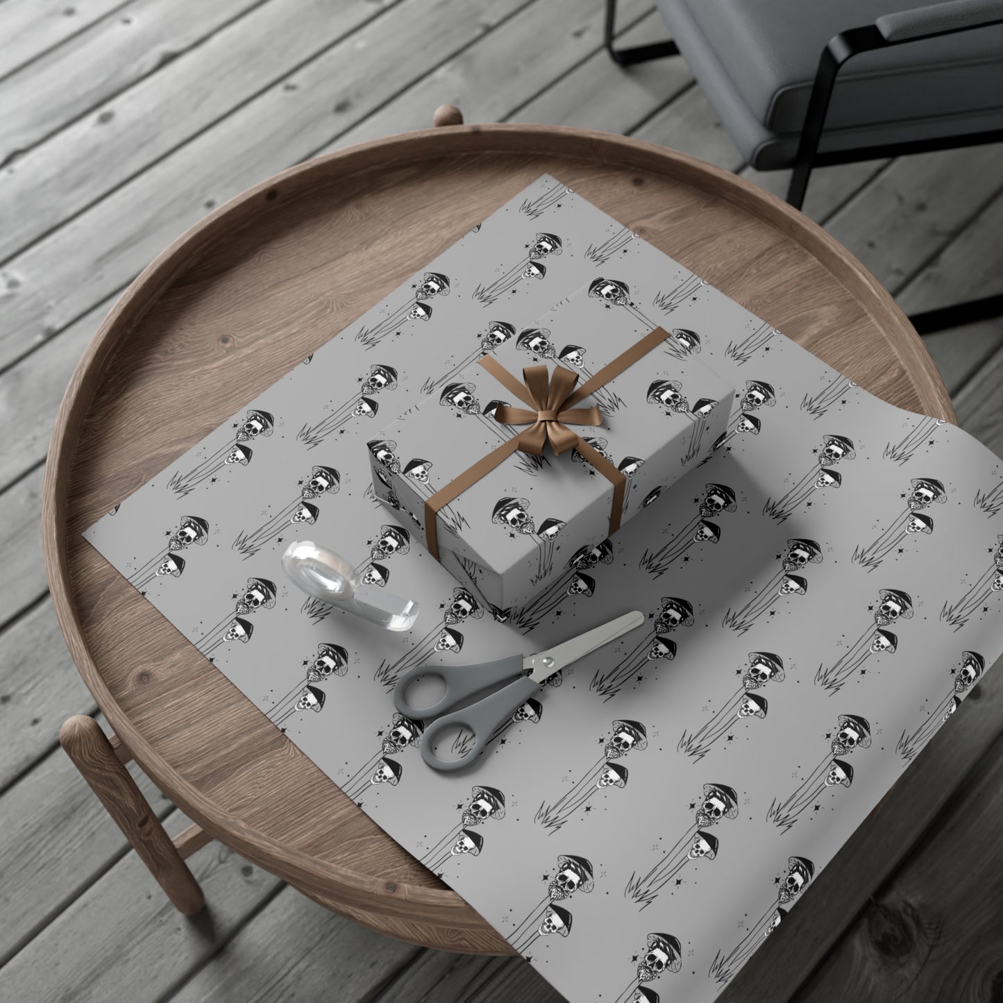 Spooky mushroom Gift Wrap Papers