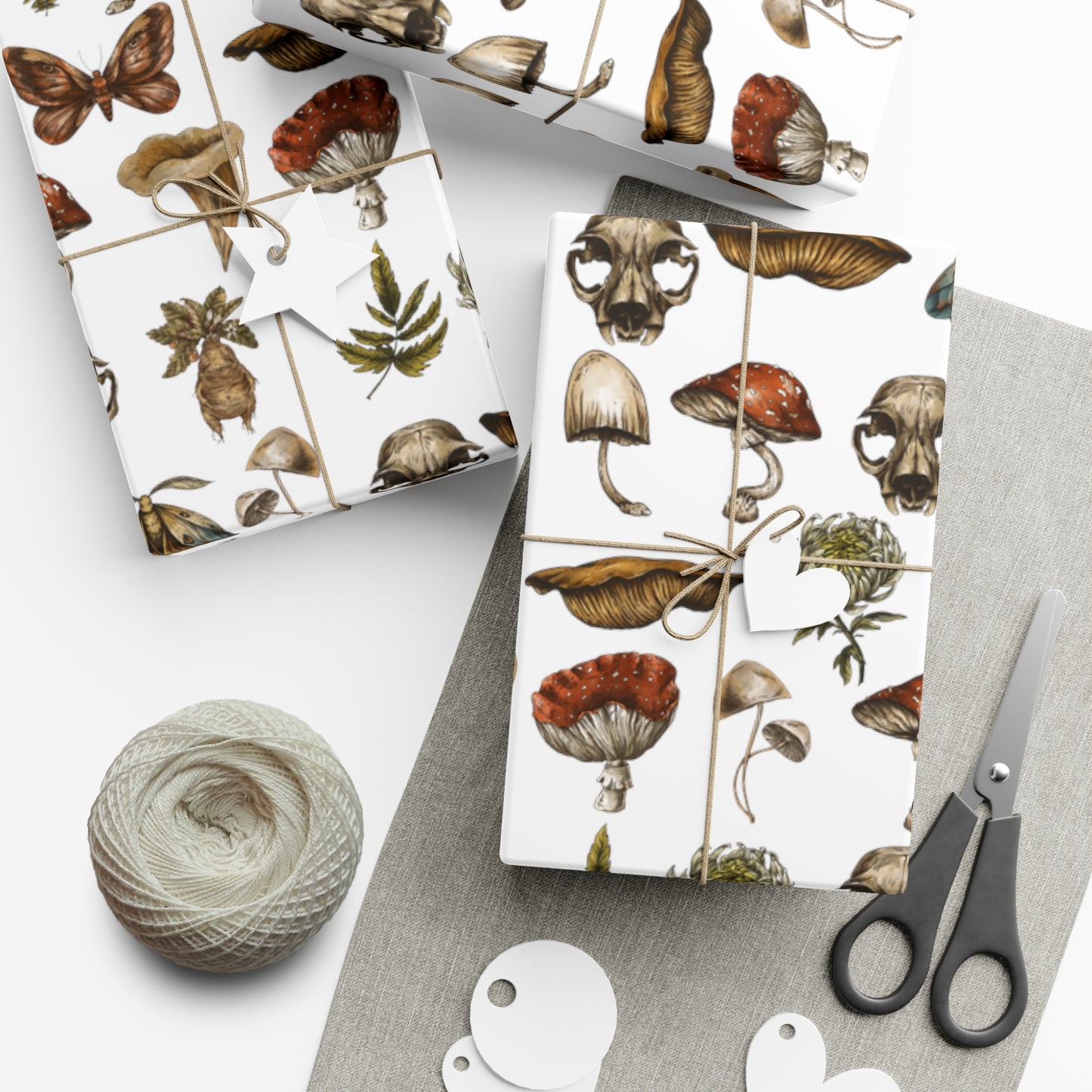 Forrest finds a Foraging Gift Wrap Paper