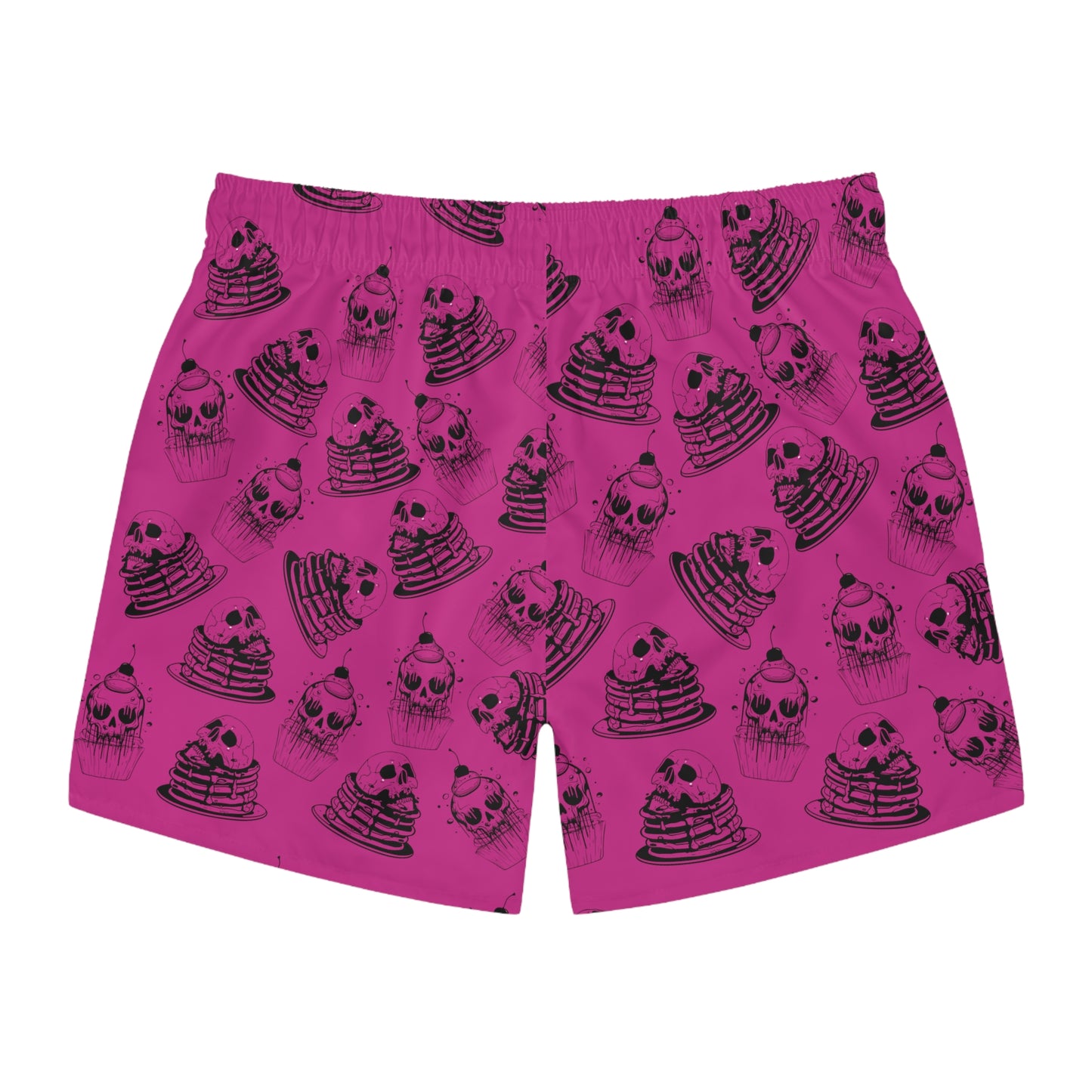 Funny Face Pancakes Swim Trunks (AOP)