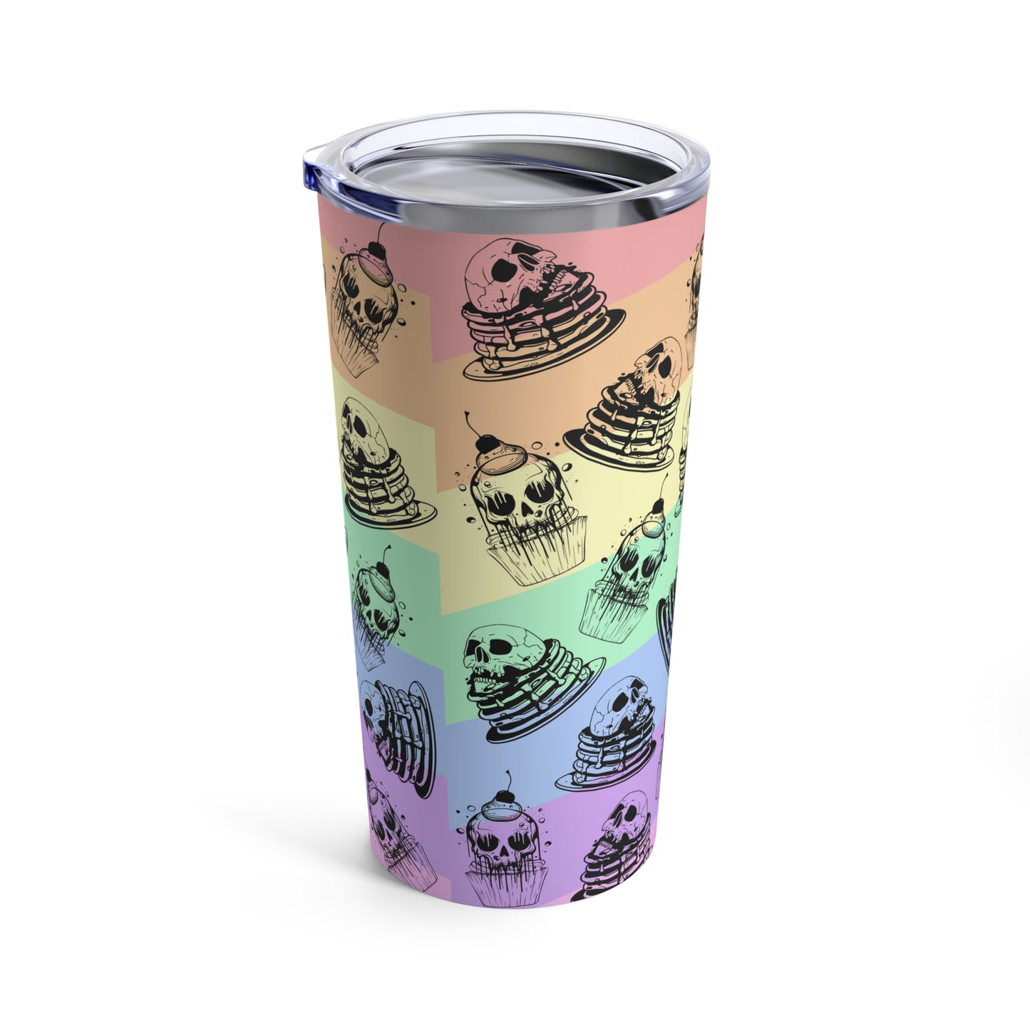 Funny Face Pancakes Tumbler 20oz