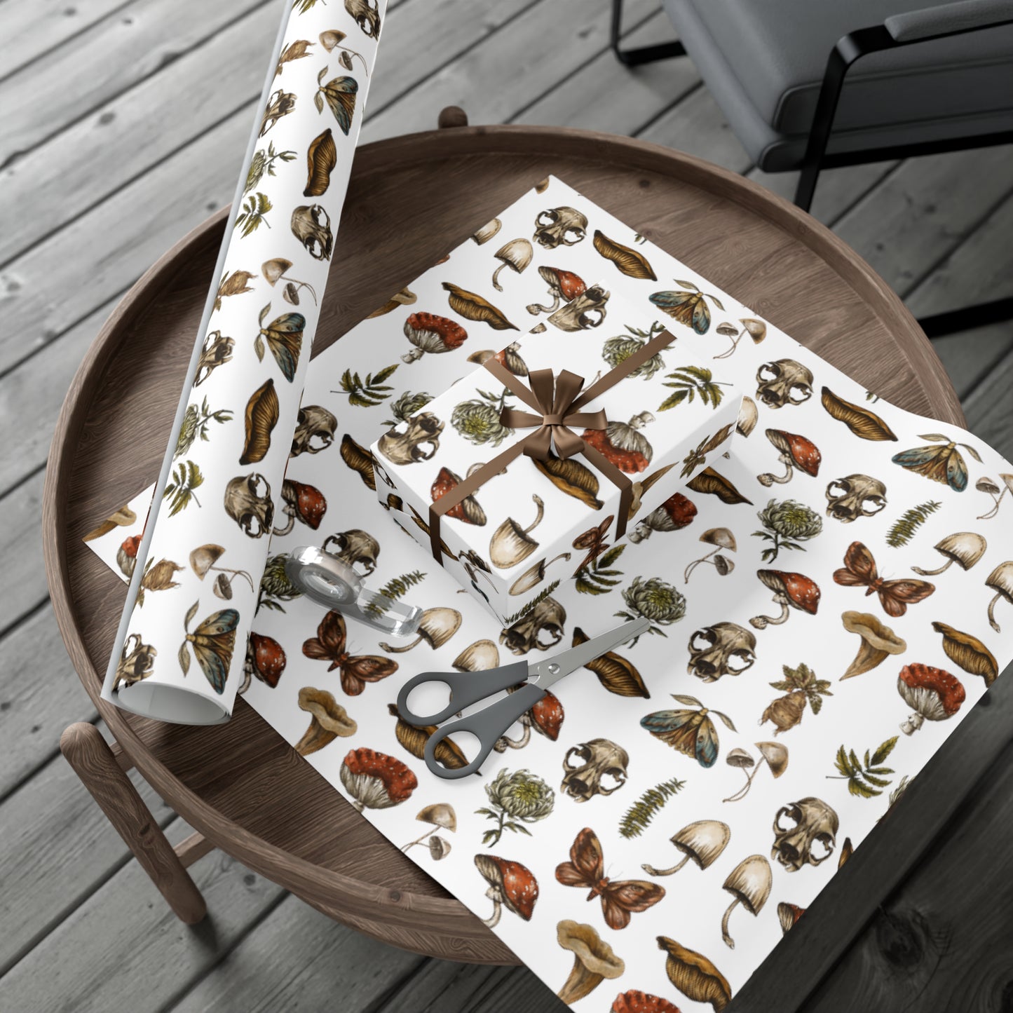 Forrest finds a Foraging Gift Wrap Paper