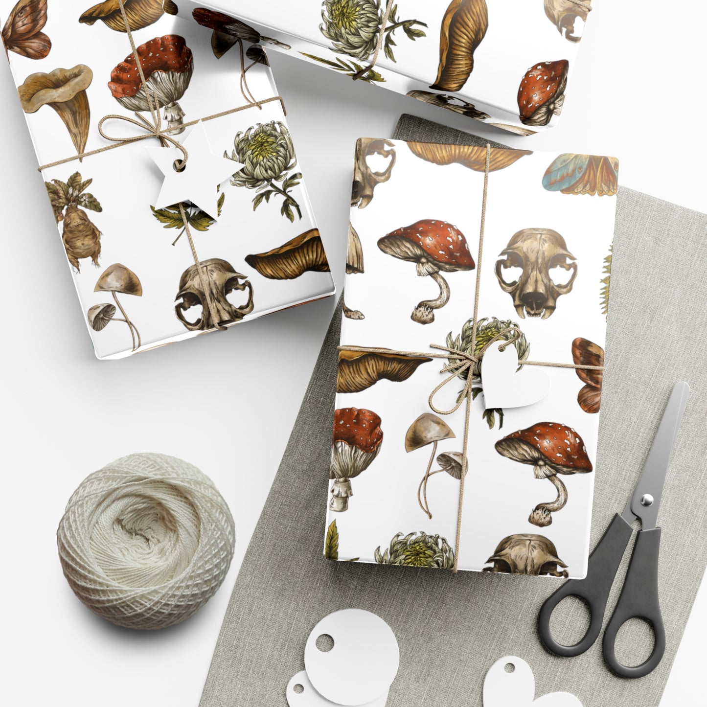 Forrest finds a Foraging Gift Wrap Paper