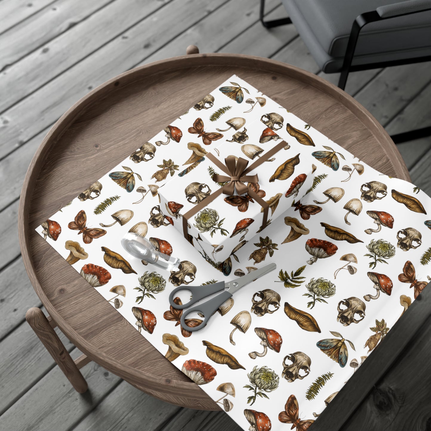 Forrest finds a Foraging Gift Wrap Paper