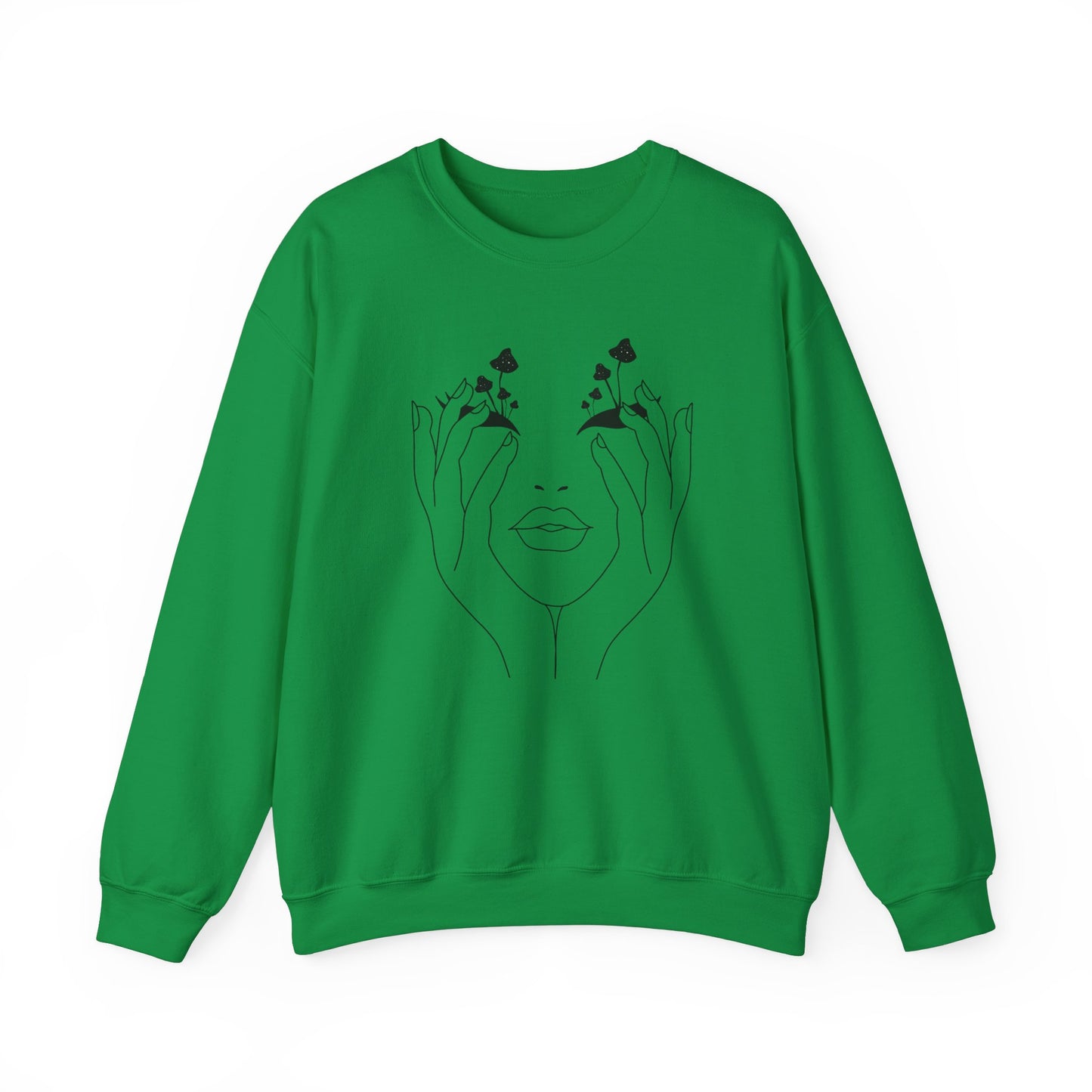 Mushroom obsession- Unisex Heavy Blend™ Crewneck Sweatshirt